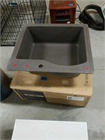 Swanstone granite single bowl kitchen sink