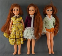 1968 Ideal Crissy Dolls with Growing Hair