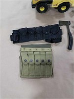 (2) ammo/knife belts