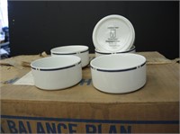 BOX AMERICAN AIRLINES NUT SERVICE BOWLS