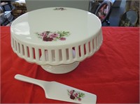 PORCELAIN CAKE SERVING STAND