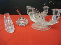 LOT: FULL LEAD CRYSTAL PIECES