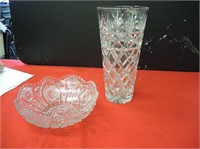LOT 2 PC CRYSTAL ITEMS