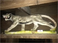 Chalk Ware tiger statue