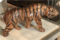 Vintage Leather Wrapped Tiger