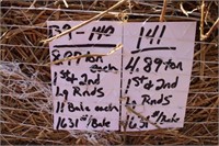 Hay-Rounds-1st/2nd-11 Bales