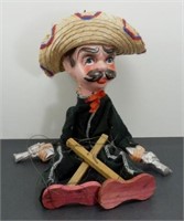 Antique Dancing Bandito Marionette - Unique!!