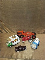 Very nice collection of vintage metal toys