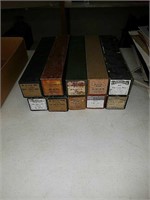 Collection of vintage piano rolls includes
