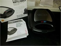 NIB Bella 2-Slice Waffle Maker