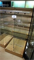 Store Display Glass  Shelving Unit
