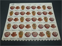 10 Sheets of Assorted Postage Stamp 13c