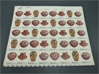 8 Sheets of Assorted Postage Stamp 13c
