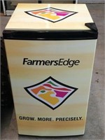 Farmers edge wrapped mini bar fridge ,