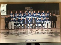 Mustangs autographed Canvass Print,
