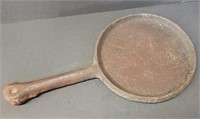 Large Very Heavy 17" Cast Iron Griddle