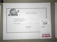 $100 Gift Certificate for C & S Electric,