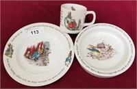 Wedgwood Peter Rabbit Baby Dishes