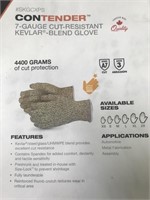 (1) Case of Size Large Contender Gloves