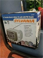 Sylvania tv and radio