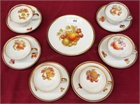 PMR Bavaria Cup & Saucer Set & Cookie Plate