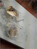 Plastic shells with shells