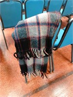 Great condition retro wool chair blanket