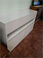 White Formica furniture