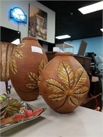 Pair of Brown vases