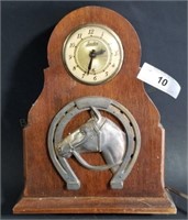 Lanshire Synchronous Time Horse Theme Clock