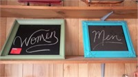 2 Framed Chalk Boards