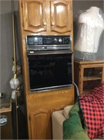 cabinet with built in electric oven floor2ceiling