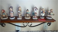 7 Pieces of Goebel Ceramic Figurines