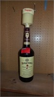 Large Seagram's 7 Bottle with Pump Dispenser