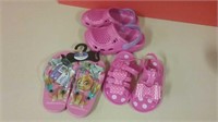 Lot Of Girls Unused Shoes Size 7&8
