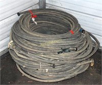 Drip irrigation hose and shop made vegetable