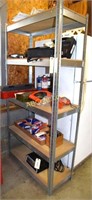 Metal storage shelf- 5 shelves