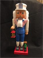 Erzgebirgische Wooden Nutcracker 13" Tall