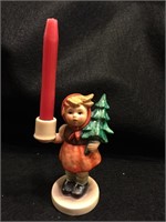 M.J. Hummel "Advent Candlestick Girl w fir tree" #