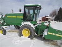 2010 JOHN DEERE 4995 SWATHER w/ROTARY HEAD