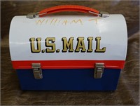US Mail Metal Lunch Box with 2 Thermoses