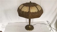 Early Victorian Style Metal Lamp