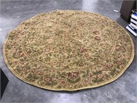 Shaw green edge rug. Has prior use-good condition