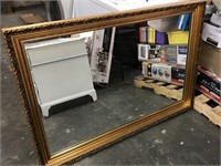 54x36inch gold framed mirror excellent