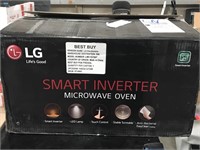 LG smart inverter microwave oven. Model