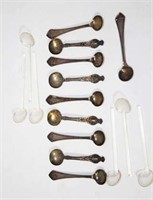 Miniature Sterling Silver Spoons (lot of 9)
