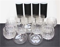 Selection of Clear Glass Items