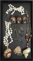 Seashell Necklaces & Bracelets (lot of 4)