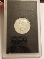 1971 SLABBED IKE SILVER PROOF DOLLAR COIN