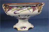 Antique Aquatic F M & Co twin handle footed bowl